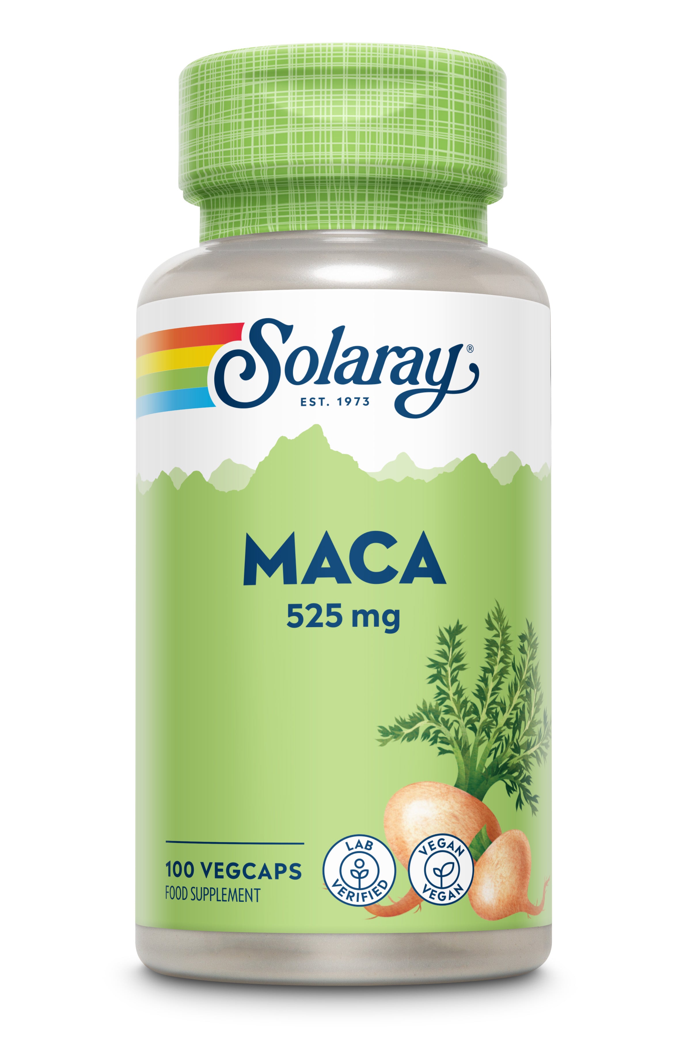 Solaray Maca 525mg  100 Vcap