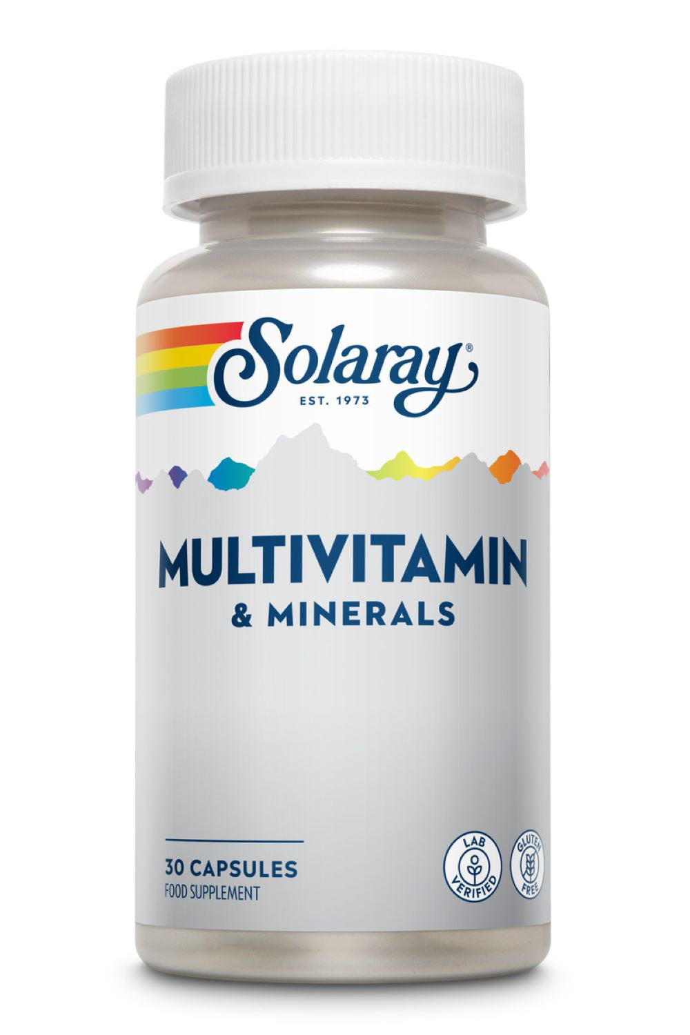 Solaray Multivitamin & Minerals Vegan Capsules