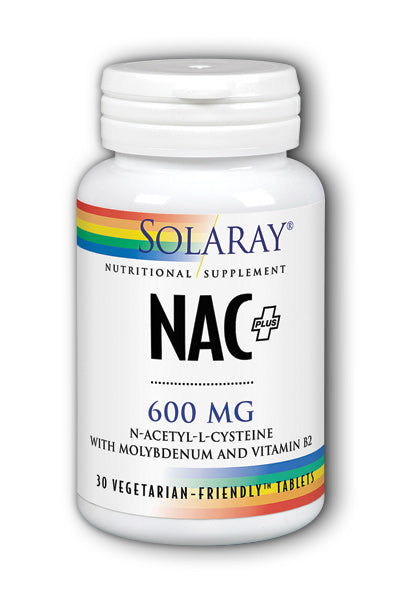 Solaray NAC+ 600mg ( N-acetyl l-cysteine)  30 VCap