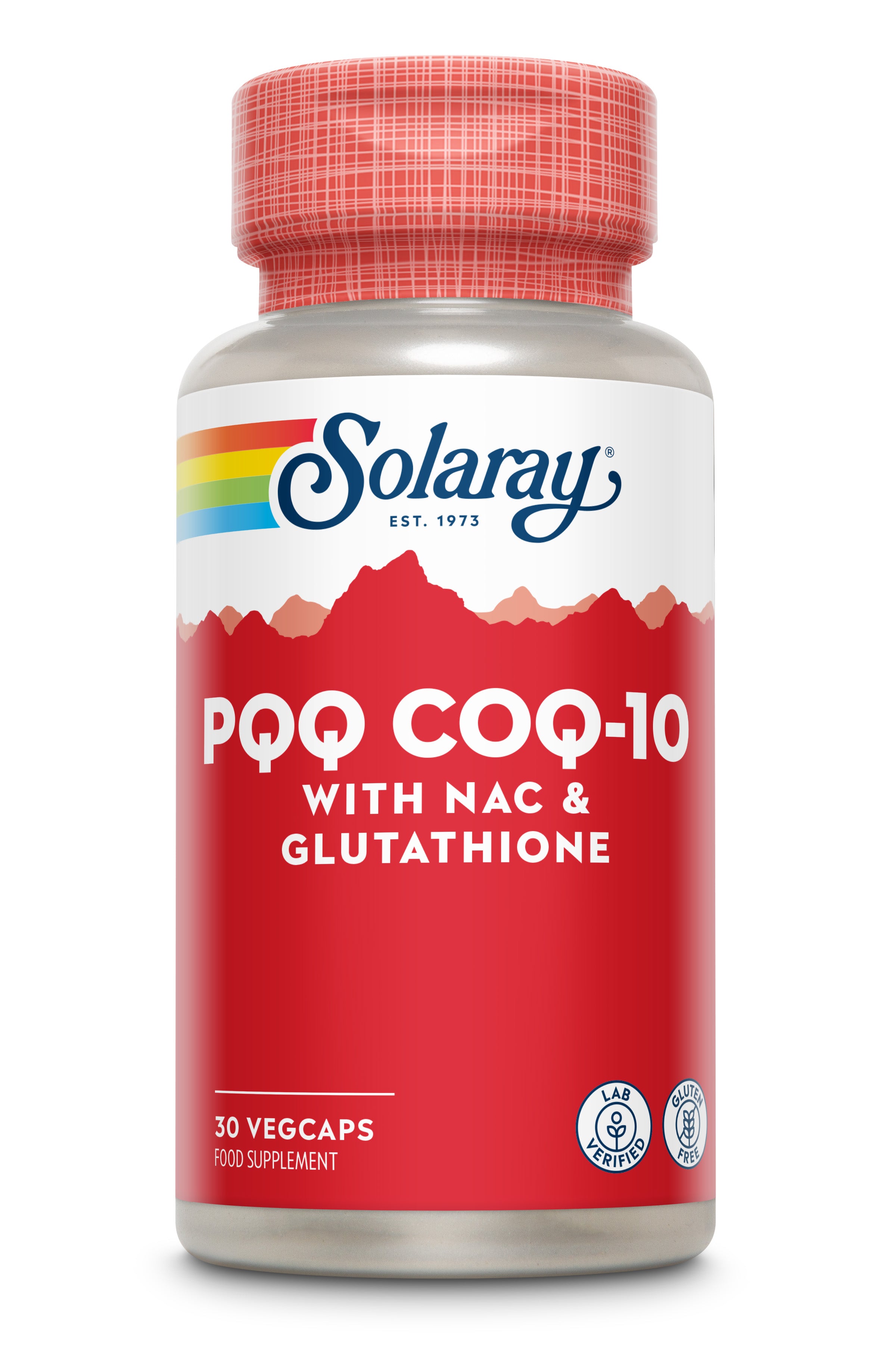 Solaray PQQ COQ10 Glutathione NAC  30 Vcap