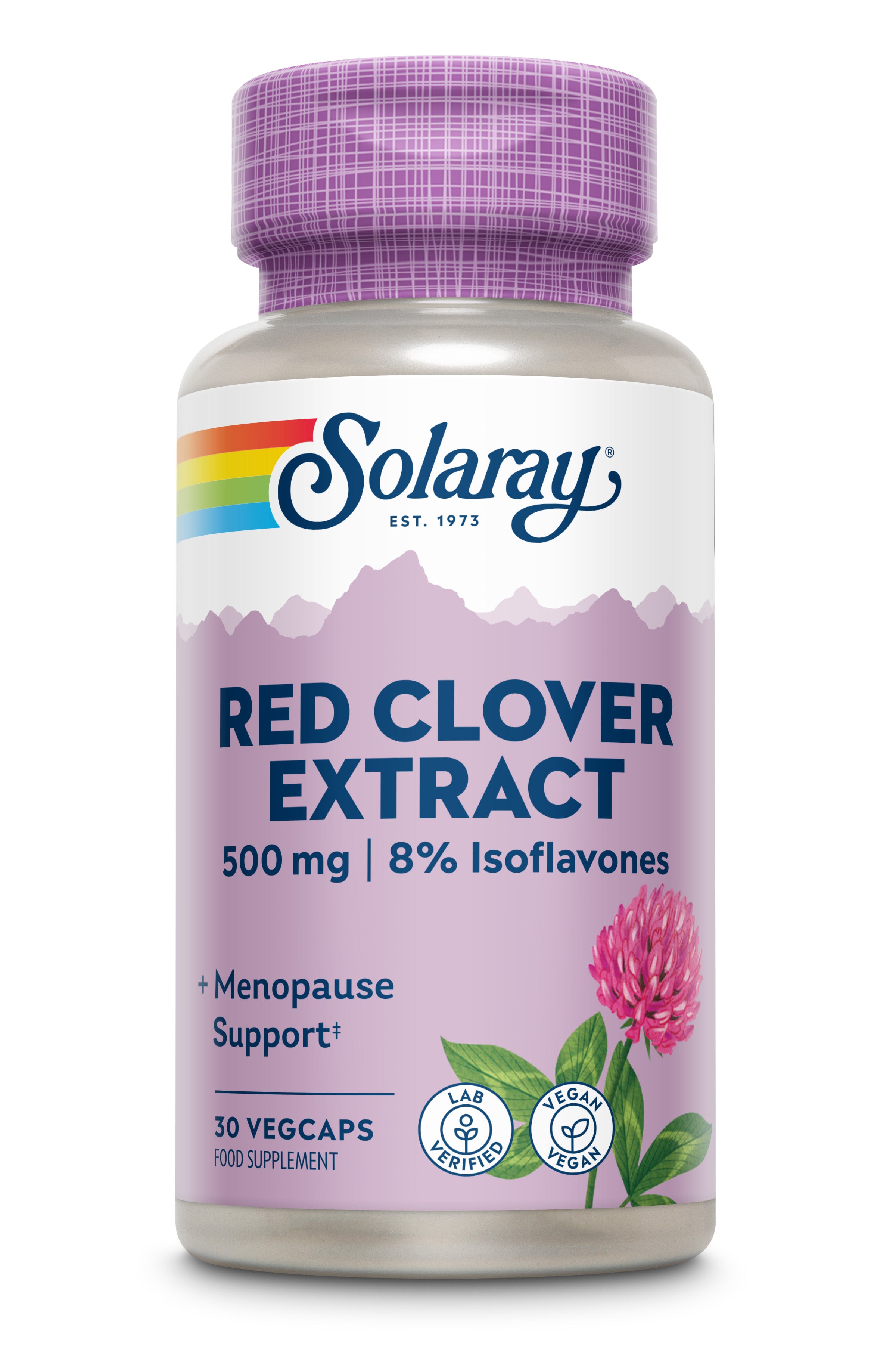 Solaray Red Clover 500mg - 30 VCap