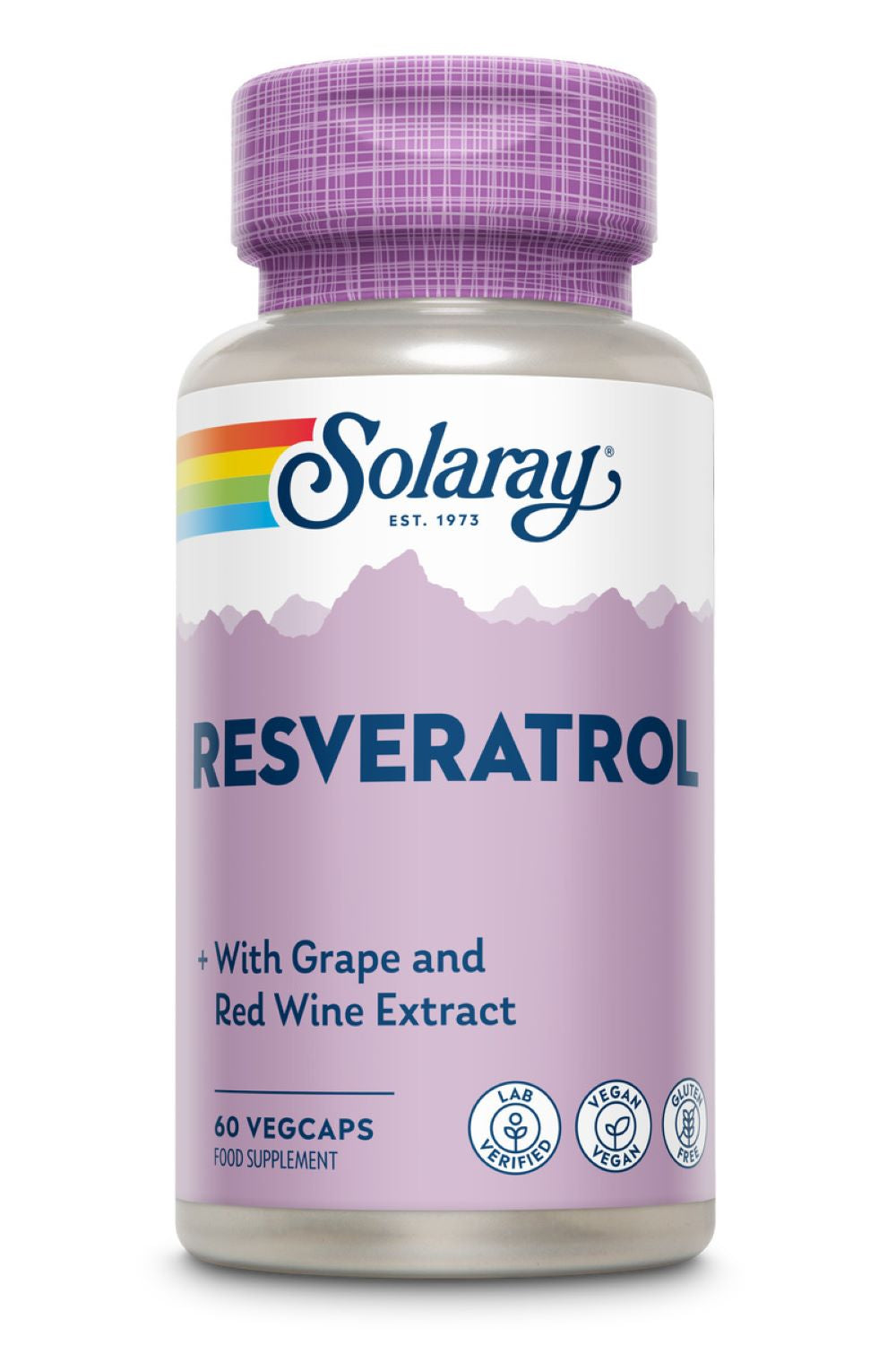 Solaray Resveratrol 60 Vegan Capsules, 75mg