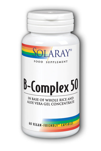 Solaray B Complex 50, 60 Vegan Capsules