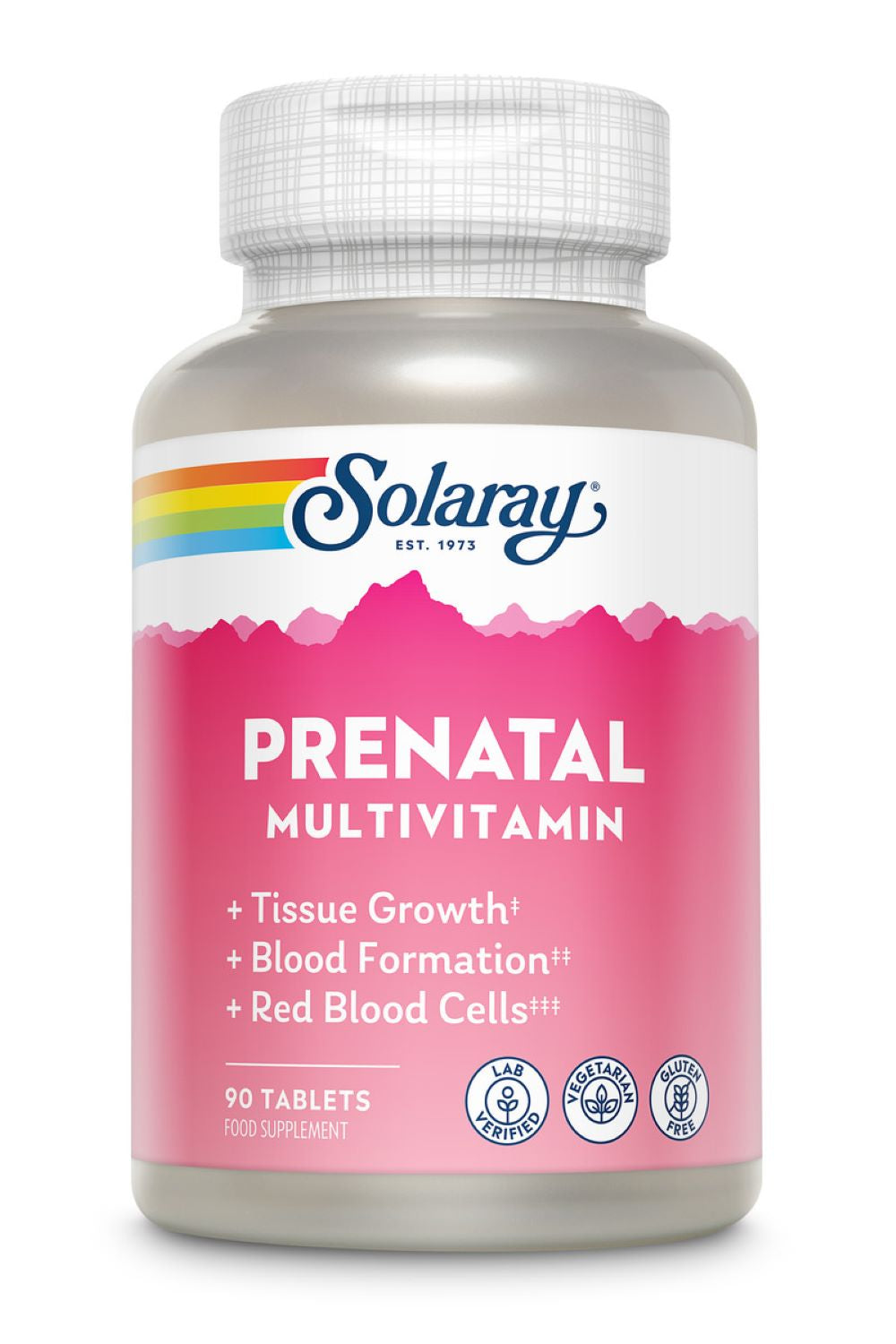 Solaray Prenatal Multivitamin 90 Tablets